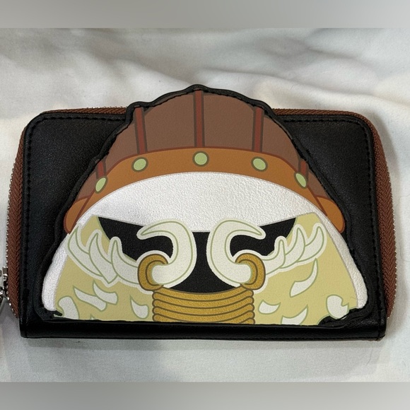 NWT Star Wars Lando Jabba the Hut mini backpack w/ matching wallet - Picture 12 of 14